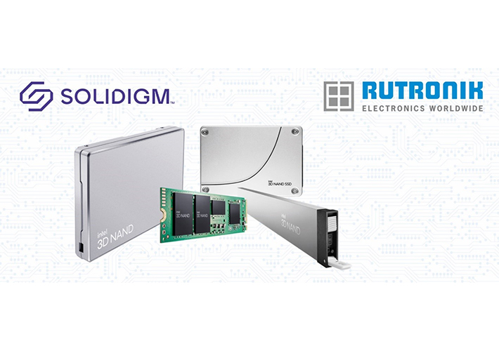 foto Rutronik incorpora a su oferta las soluciones de almacenamiento optimizado de Solidigm.